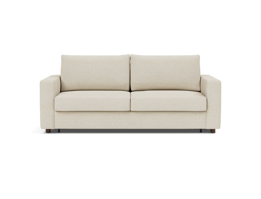 Innovation Living Neah King Sofa Bed with Standard Arms in Halifax Shell (365), front view