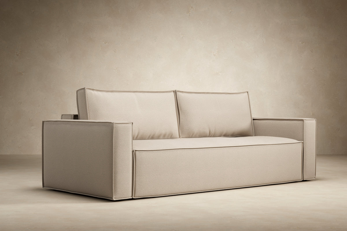 Innovation Living Newilla Full Sofa Bed with Standard Arms product photo, Adario Taupe – view 2
