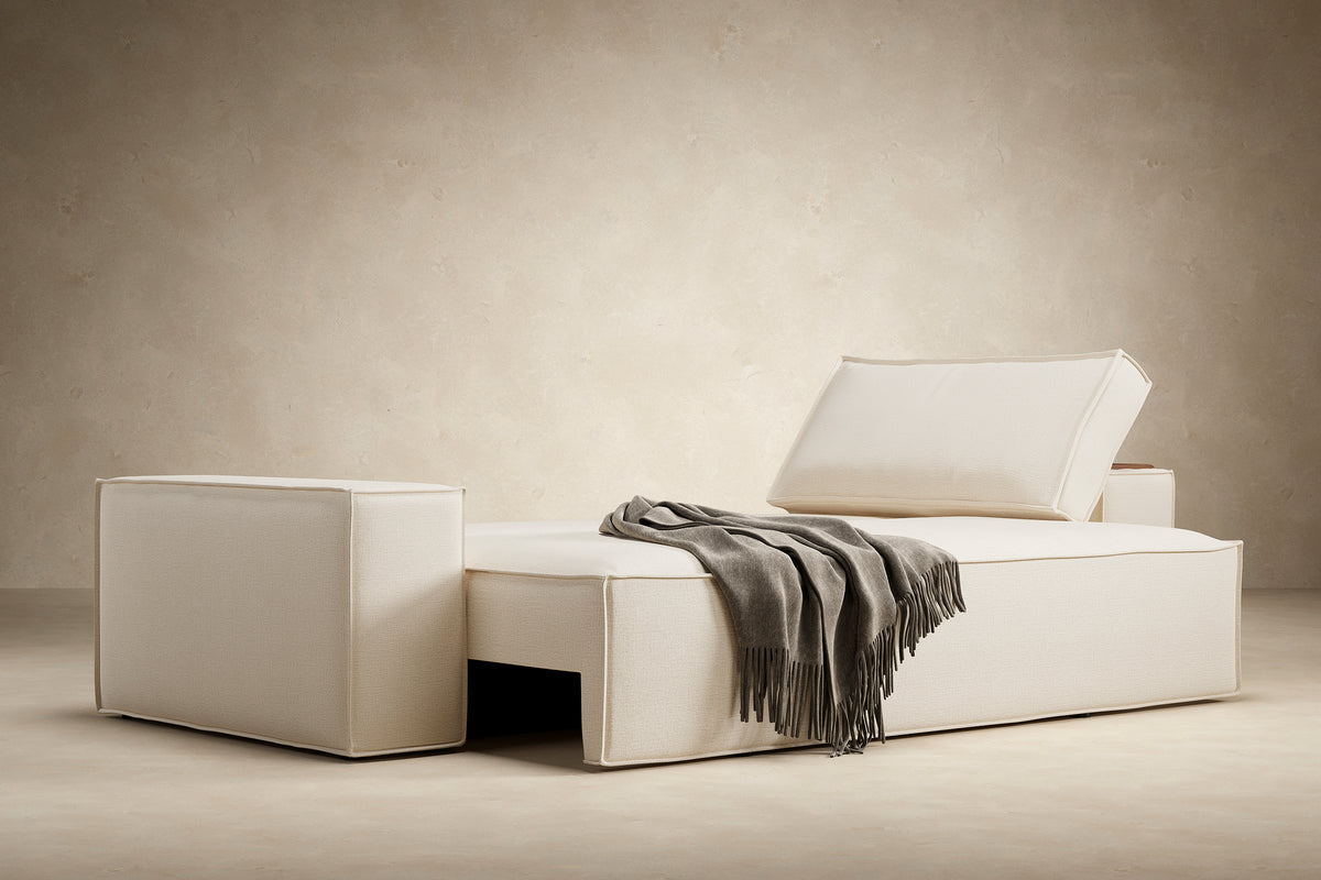 Innovation Living Newilla Full Sofa Bed with Wide Arms product photo, Adario Basmati – view 4