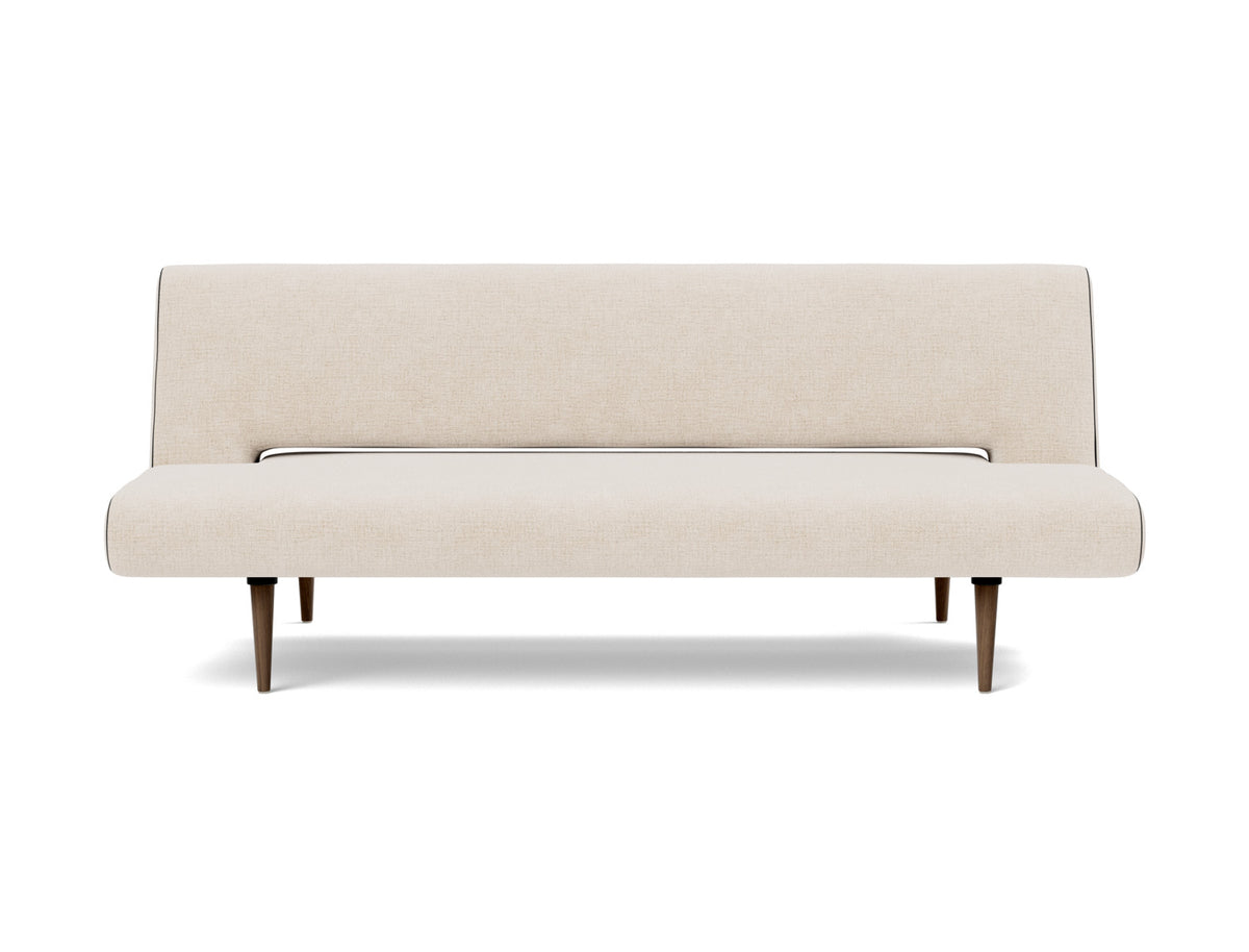 Innovation Living Unfurl Sofa Bed in Adario Basmati (255), front view