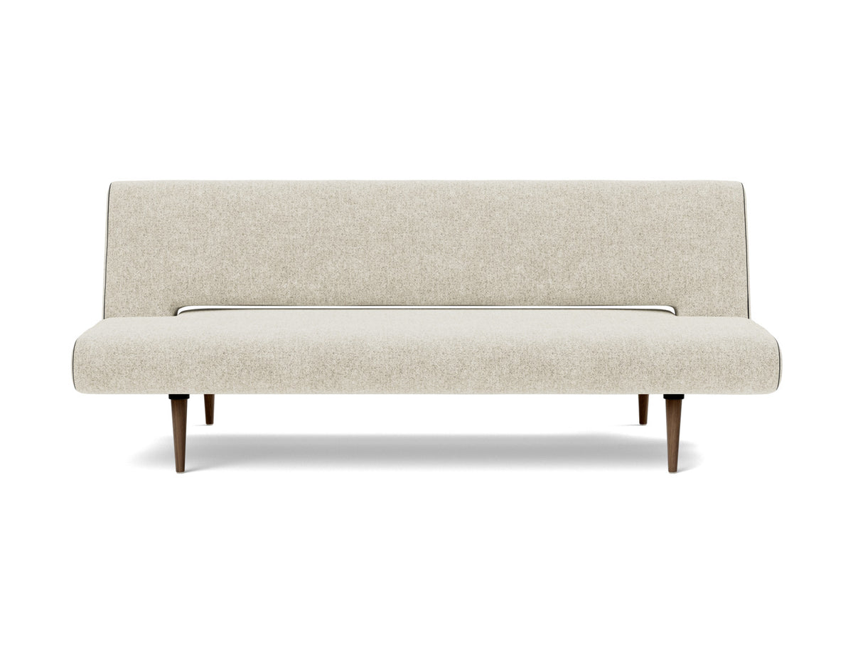 Innovation Living Unfurl Sofa Bed in Taura Off White (357), front view