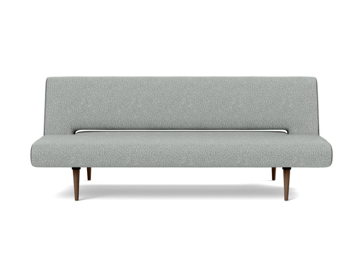 Innovation Living Unfurl Sofa Bed in Melange Grey (538), front view