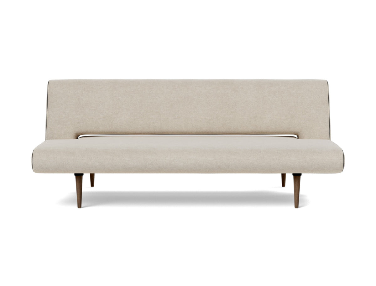 Innovation Living Unfurl Sofa Bed in Phobos Latte (586), front view