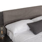 Eastern King Nova Domus Jagger Modern Grey Bed