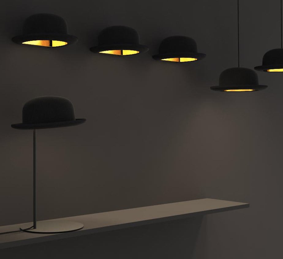 Innermost Jeeves table lamp by Jake Phipps – on a sideboard