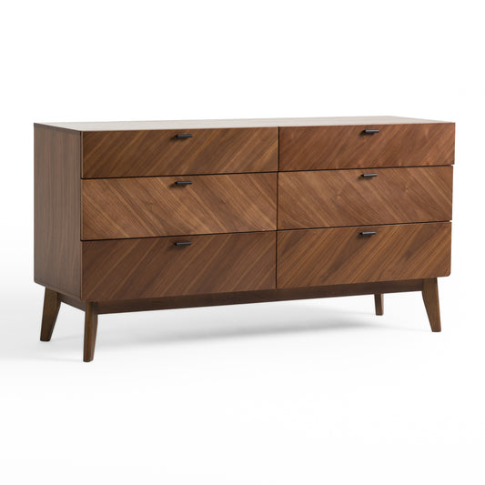 Nova Domus Kamela Modern Walnut Dresser