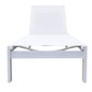 Renava Kayak Modern White Outdoor Chaise Lounge