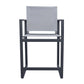 Renava Kayak Modern Dark Charcoal Outdoor Counter Stool