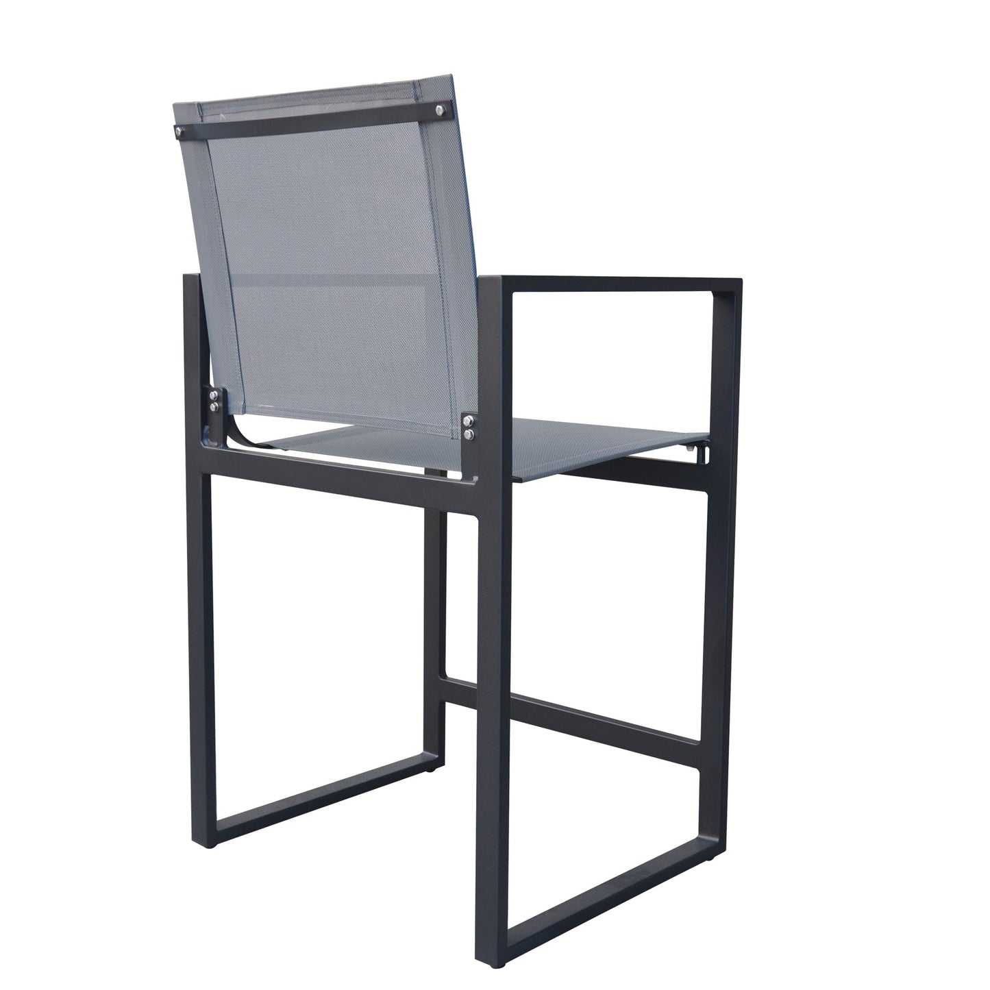 Renava Kayak Modern Dark Charcoal Outdoor Counter Stool