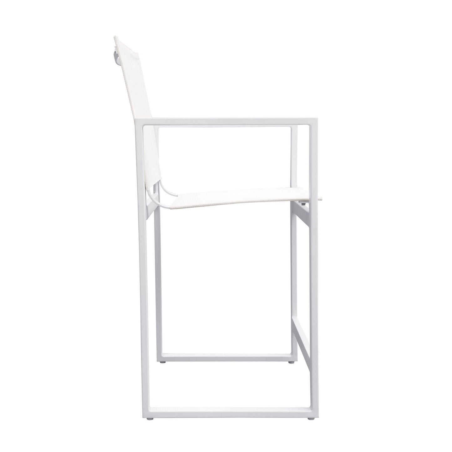 Renava Kayak Modern White Outdoor Counter Stool