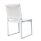 Renava Kayak Modern Outdoor White Dining Chair Set of 2