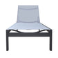 Renava Kayak Modern Charcoal Outdoor Chaise Lounge