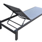 Renava Kayak Modern Charcoal Outdoor Chaise Lounge