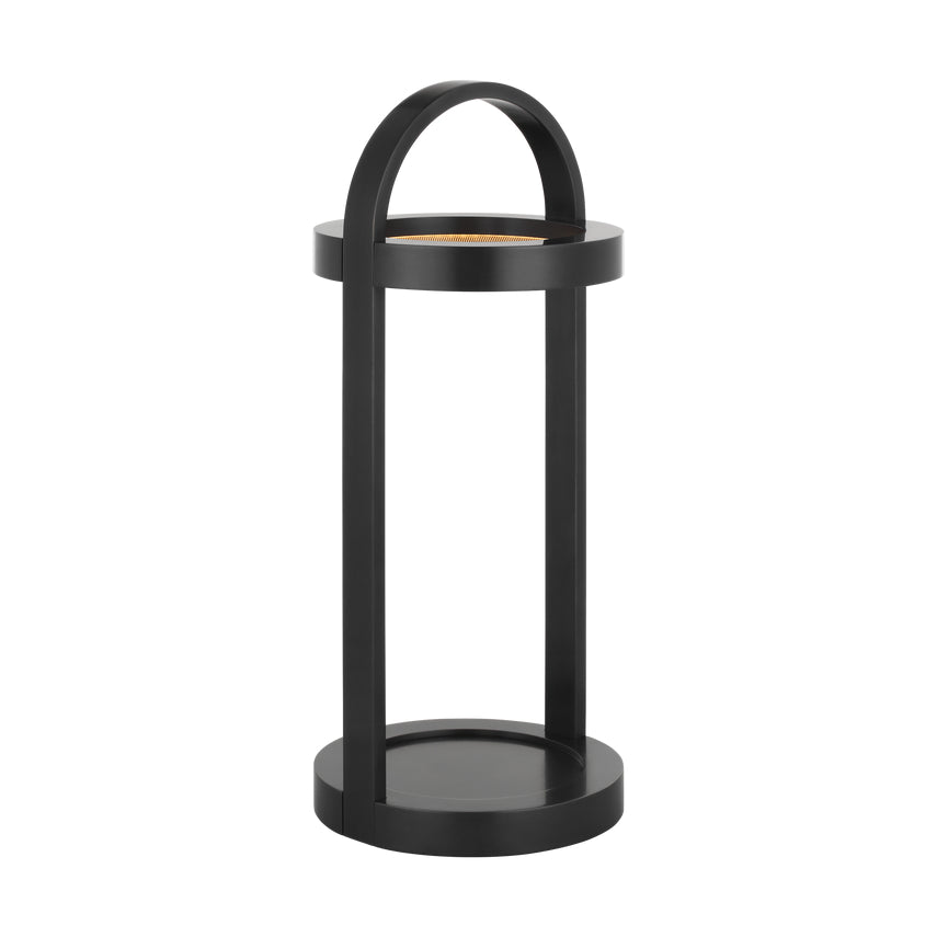 Cerne 17-inch Bronze Brass Portable Table by Visual & Comfort & Co