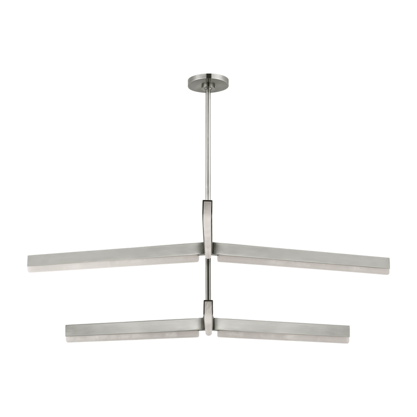 Linea 56In Alabaster LED Chandelier by Visual & Comfort & Co