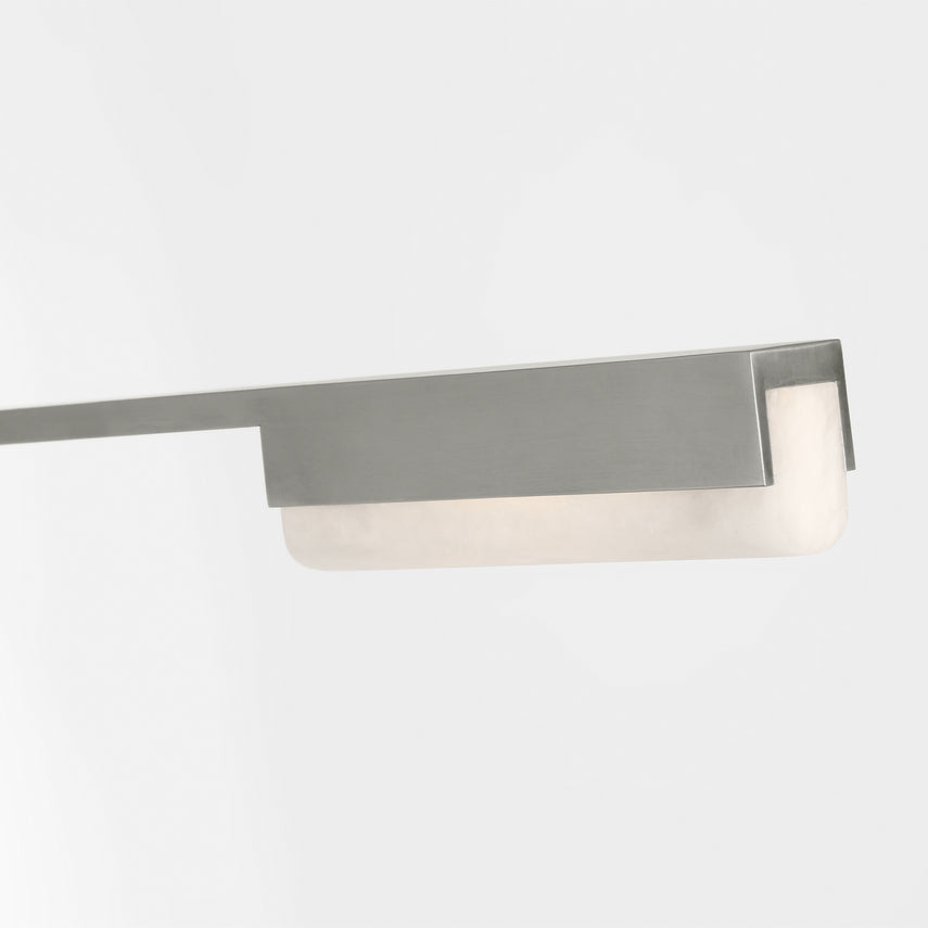 Linea 15 Alabaster Desk Lamp by Visual & Comfort & Co