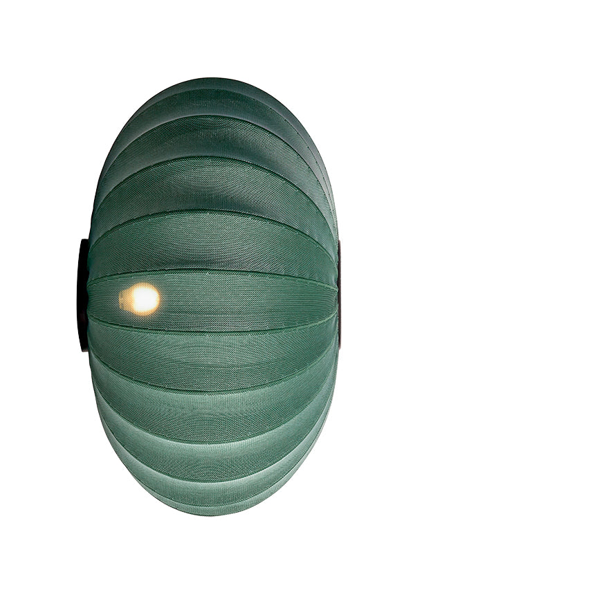 Knit Wit Oval Ceiling Wall Lamp 76 Mh Kwo76Tgcw - Made By Hand