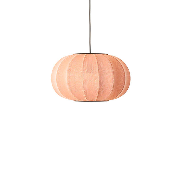 Knit Wit Oval Pendant Lamp 45 Mh Kwo45Bu - Made By Hand