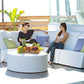 La-Fete Design Check Deep Lounge Chair
