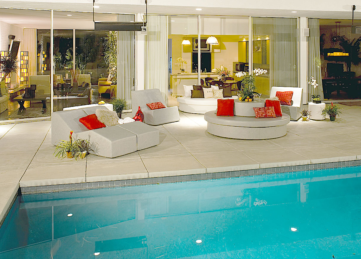 La-Fete Design Check Deep Lounge Chair