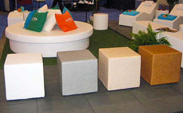 La-Fete Design Dot 2 Cube Ottoman