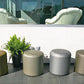 La-Fete Dot Cylinder Ottoman - Sleek & Versatile Furniture Piece