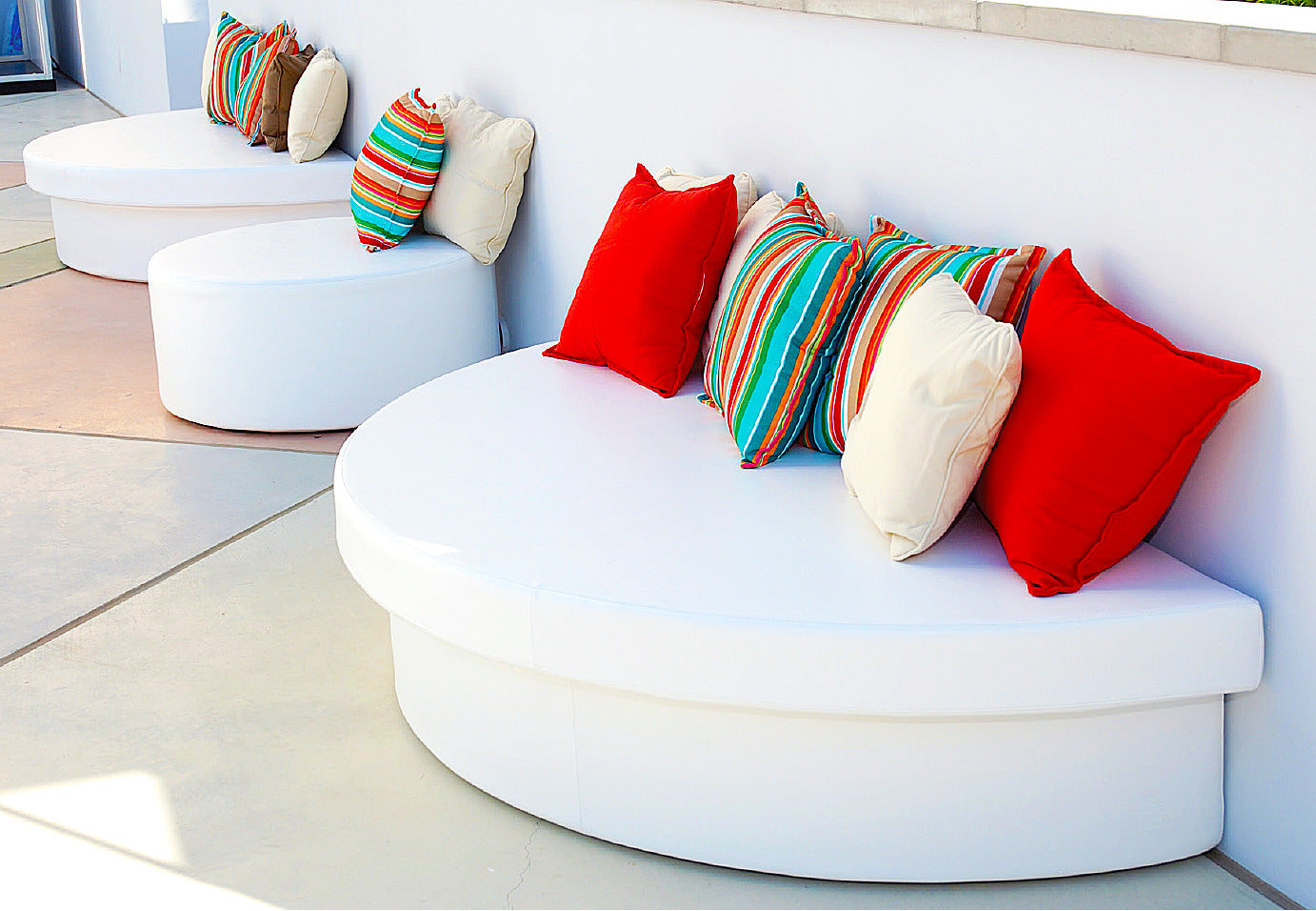 La-Fete Design Moon Pad Semi-Circle Seat
