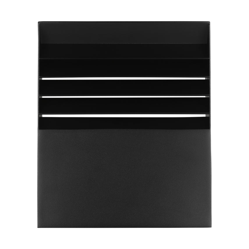 Lamel 11In Black LED Outdoor Wall Light Kelly Wearstler by Visual & Comfort & Co