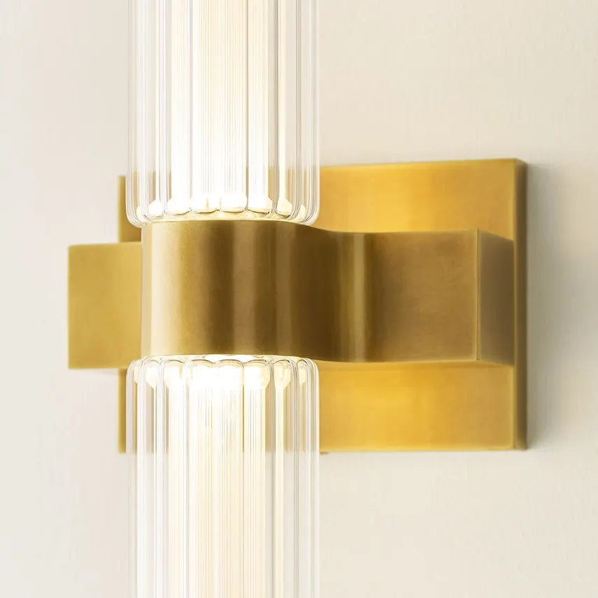 Langston 23 Crystal Glass LED Wall Sconce Dimmable by Visual & Comfort & Co