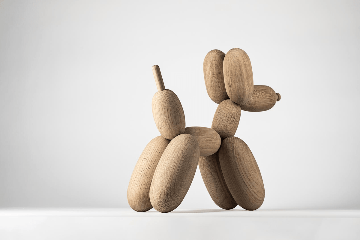 Boyhood Ballon d’Og wooden figure in oak, Large (image 24)