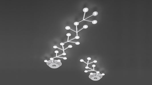 Artemide Led Net Ceiling Light in a room setting
