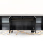 Modrest Legend Modern Black and Gold Buffet