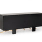 Modrest Legend Modern Black and Gold Buffet