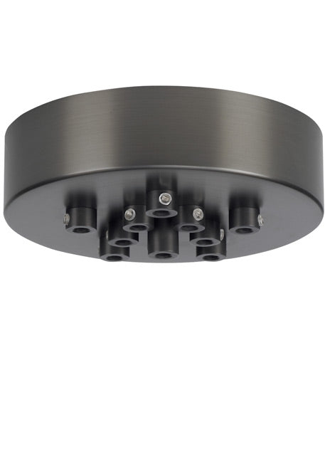 Line Voltage Mini Canopy 11 Port Round by Visual & Comfort & Co