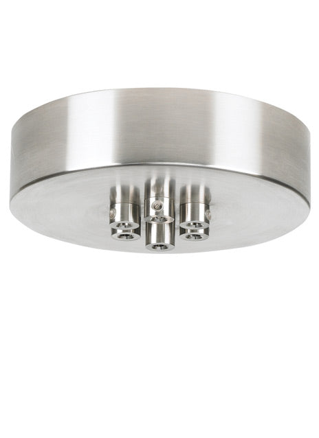 Line Voltage Mini Canopy 7 Port Round by Visual & Comfort & Co