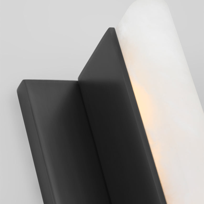 Linea 32 Alabaster LED Wall Sconce by Visual & Comfort & Co