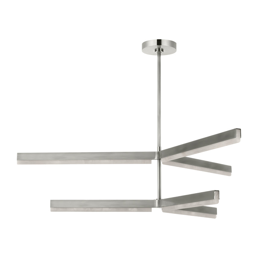 Linea 56In Alabaster LED Chandelier by Visual & Comfort & Co