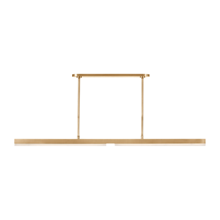 Linea 60 LED Linear Chandelier Lighting by Visual & Comfort & Co