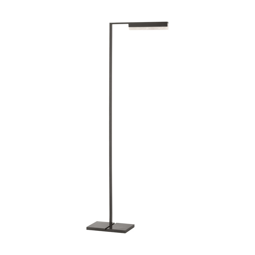 Linea 42 Alabaster LED Floor Lamp Dimmable by Visual & Comfort & Co