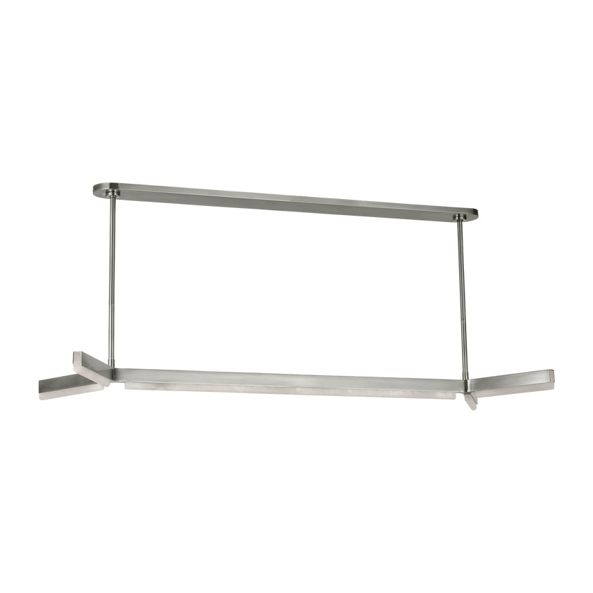 Linea 55-inch Alabaster LED Chandelier by Visual & Comfort & Co