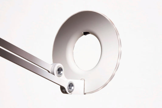 Pablo Designs Link Table Lamp Medium Table Lamp fixture geometry from below showing illumination spread