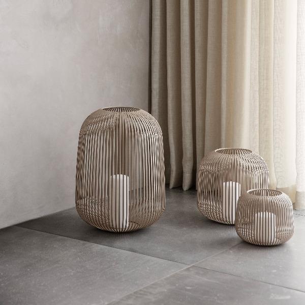 blomus Lito Decorative Lantern Medium 11 x White