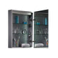 20x27" LED Mirrored Medicine Cabinet by Elk