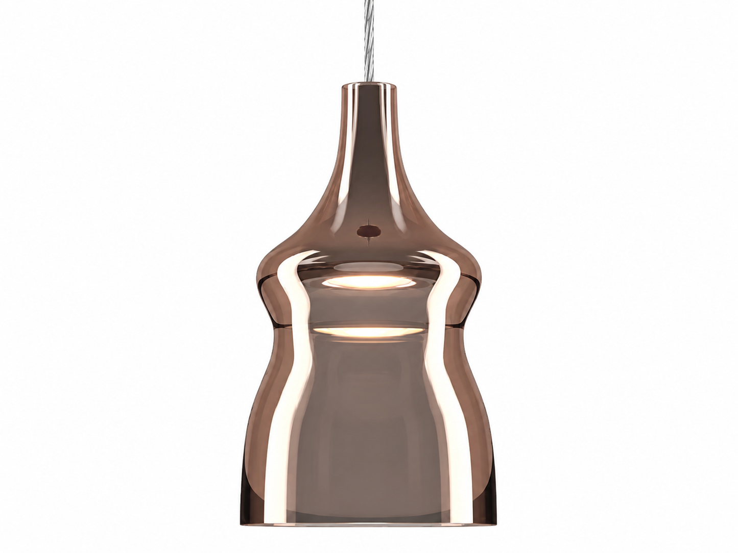 Lodes Nostalgia Italian Blown Glass Pendant