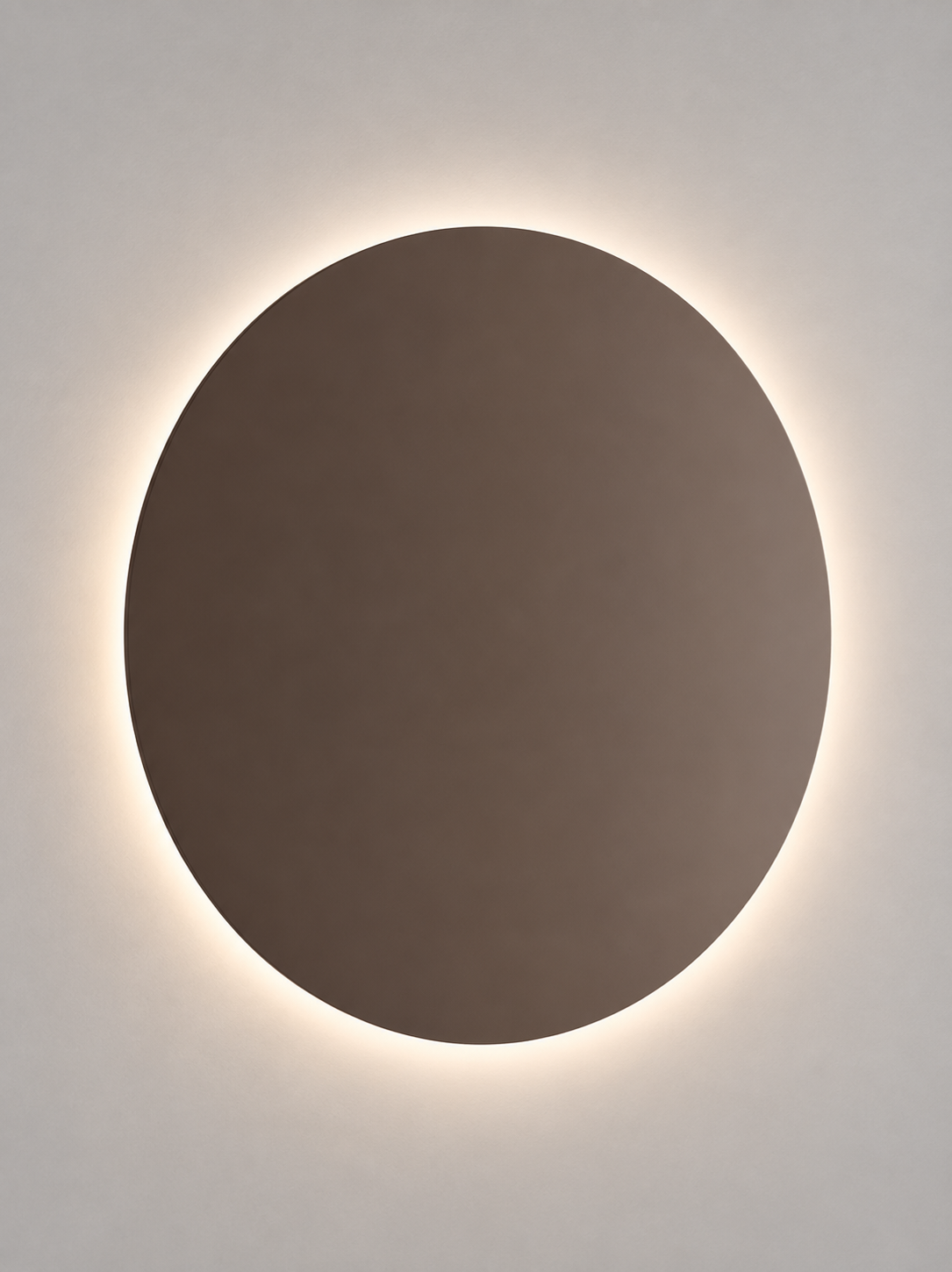 Contemporary Lodes Puzzle Mega Round taupe indirect lighting fixture