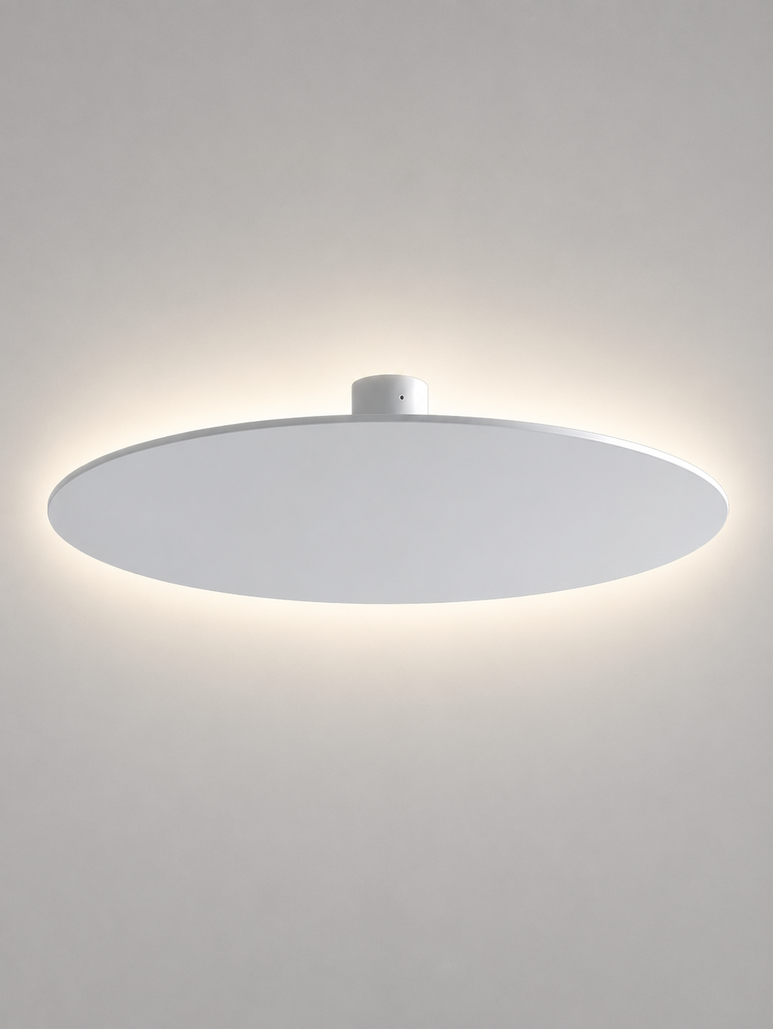 Lodes Puzzle Mega Round matte white modern LED ceiling fixture