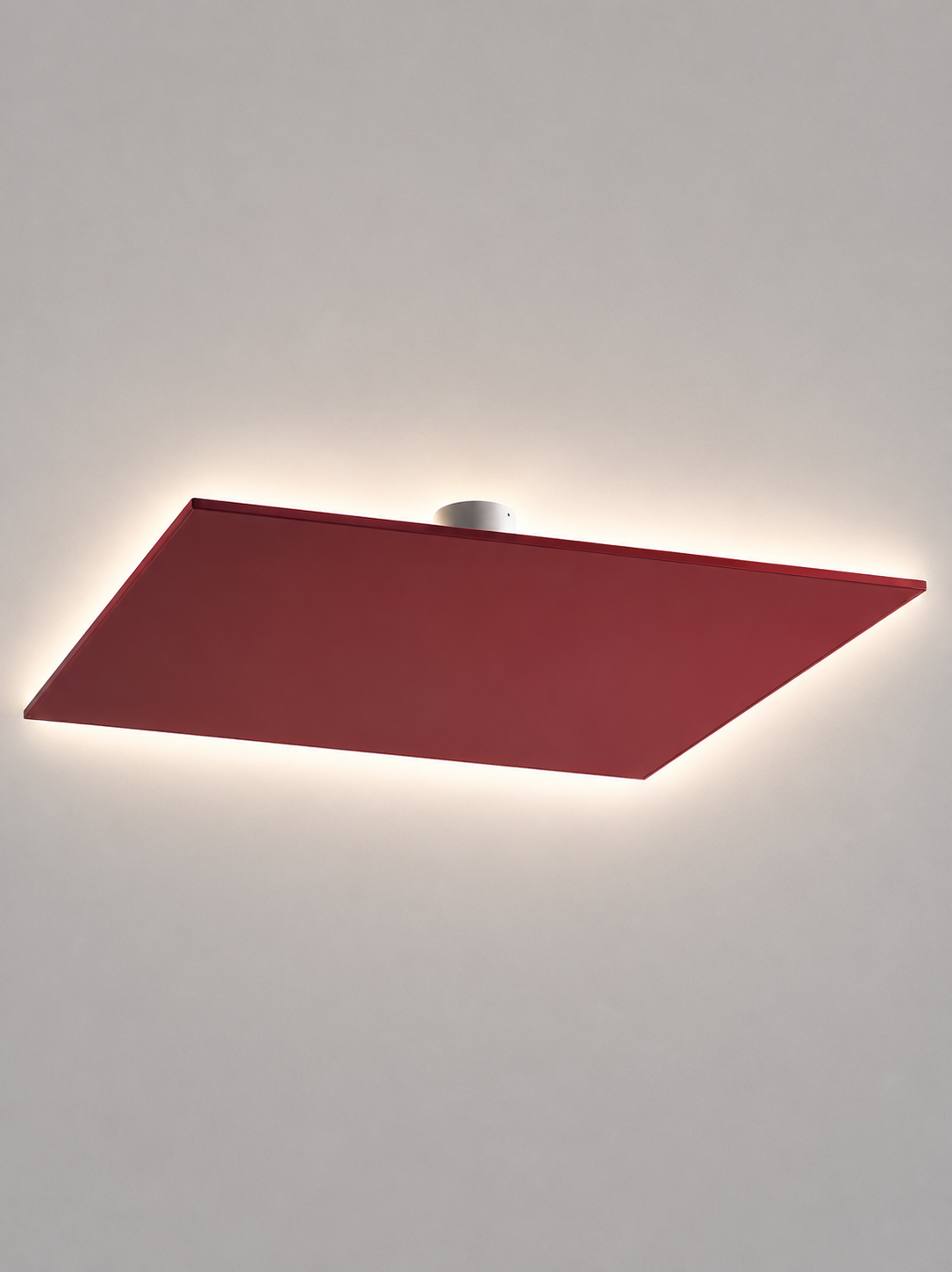 Lodes Puzzle Mega Square red designer ceiling light for modern interiors