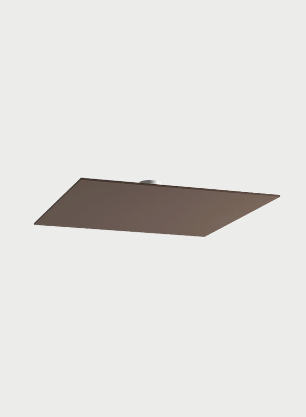 Italian-made Lodes Puzzle Mega Square taupe LED wall and ceiling light