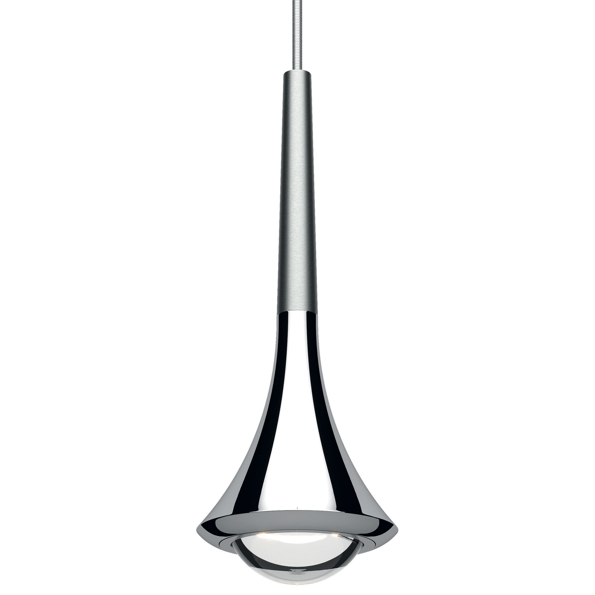 Modern Lodes Rain pendant light featuring a sleek Italian drop-inspired design