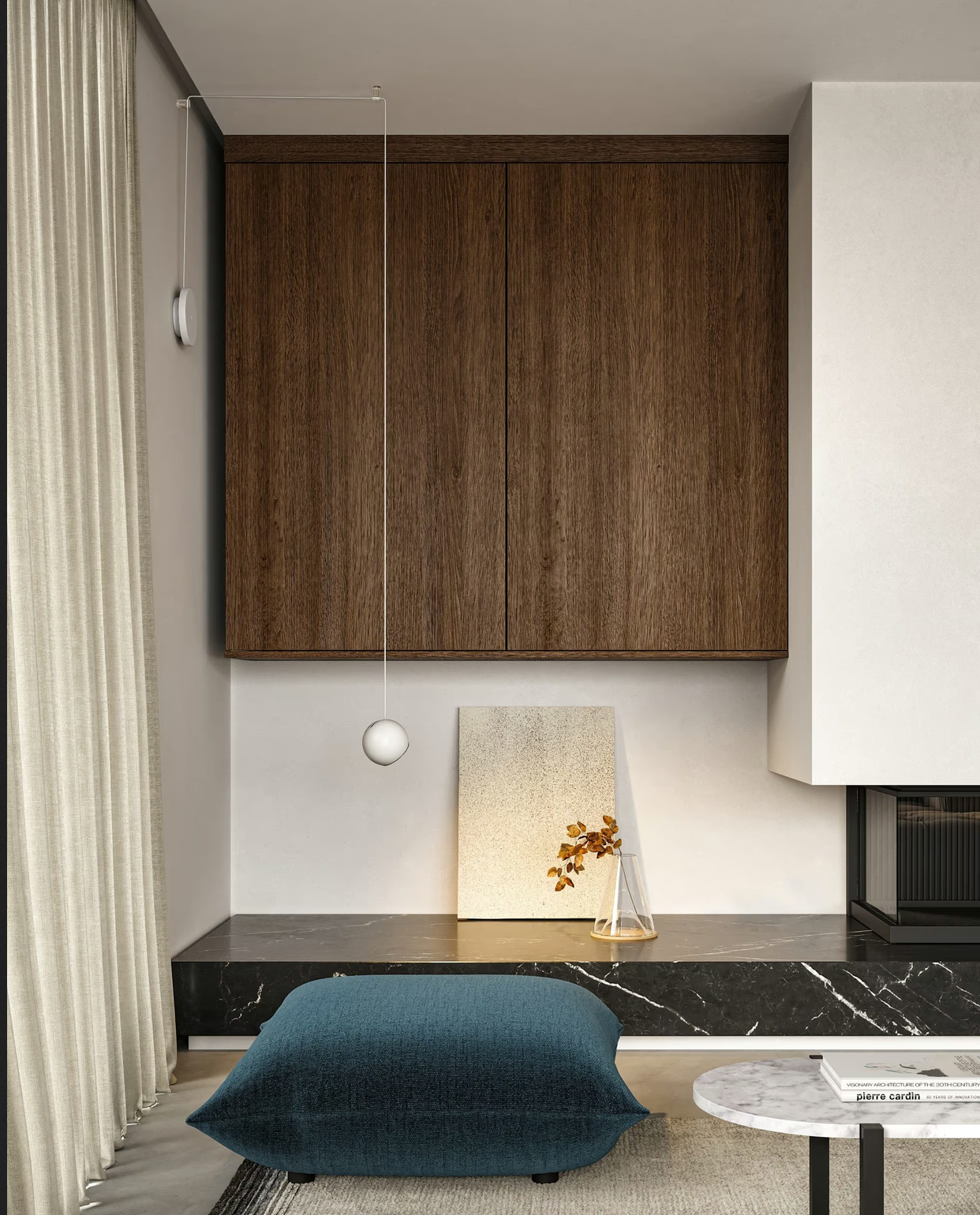 Designer Lodes Spider pendant light with integrated warm white LED for modern homes